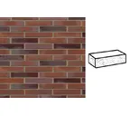 Кирпич клинкерный Muhr 14 Rotblau-bunt рустик, 240х90х40 мм