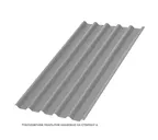 Профлист Металл Профиль C44 0.5 NormanMP RAL 9006 Бело-алюминиевый B