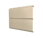 Софит ЭкоБрус new c перфорацией 0,45 PE RAL 1015 светлая слоновая кость