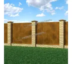 Профлист Металл Профиль C8 0.5 CLOUDY® Anticato, Терракота B