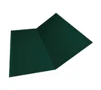 Планка ендовы нижней 300х300 0,45 Drap ST RAL 6005 зеленый мох