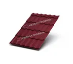 Металлочерепица Металл-Профиль Ламонтерра XL 0,45 VikingMP® RAL 3005 Красное вино