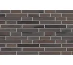 Кирпич клинкерный Muhr 33 A Schwarz-Braun гладкий, 290х90х40 мм