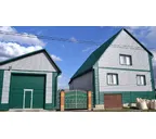 Виниловый сайдинг двухслойный Grand Line Корабельная доска Слим Салатовый 3.00