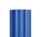 Штакетник Металл Профиль TRAPEZE-T 0,5 PURMAN® RAL5005 Синий насыщенный