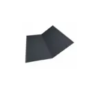 Планка ендовы нижней 300х300 0,5 Quarzit Pro Matt RAL 7016 антрацитово-серый