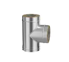 Тройник сэндвича-И Металл и Ко 90х210х150 Оц 0,5+AISI 430 0,5 (конденсат)