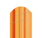 Штакетник Металл Профиль TRAPEZE-O 0,5 NormanMP RAL2004 Чистый оранжевый