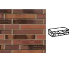Кирпич клинкерный Muhr 18 Lachsbraun geflammt готик, 290х90х40 мм