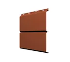Софит ЭкоБрус без перфорации 0,345 Grand Line 0,5 Satin Matt RAL 8004 теракота