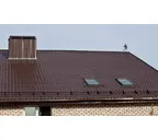 Металлочерепица Металл-Профиль Ламонтерра XL 0,45 VikingMP® RAL 8017 Коричневый шоколад