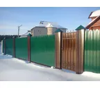 Профлист фигурный Grand Line C20A 0.45 Drap RAL 6005 Зеленый мох