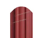 Штакетник Металл Профиль TRAPEZE-O 0,45 VikingMP® RAL3011 Коричнево-красный
