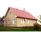 Виниловый сайдинг Docke Блок-Хаус D4.7T PREMIUM Манго 3600×243