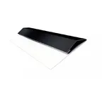 Планка финишная БХ new 0,5 Satin Matt TX RAL 9005 черный (3м)