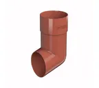 Слив трубы ТЕХНОНИКОЛЬ ПВХ 125/82, красный