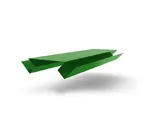 Планка угла внутреннего сложного БХ new 0,45 PE с пленкой RAL 6002 лиственно-зеленый (2м)