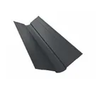 Планка ендовы верхней фигурной 100x100 0,45 Drap ST RAL 7024 мокрый асфальт