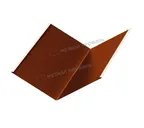 Планка ендовы нижняя 298х298х2000 (AGNETA-20-Copper\Copper-0.5)