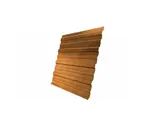 Профлист Grand Line C10A 0.4 Print Premium с пленкой Golden wood