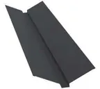 Планка ендовы верхней 115х30х115 0,5 Quarzit Pro Matt RAL 7016 антрацитово-серый