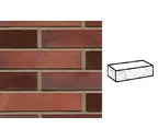 Кирпич клинкерный Muhr 04EG Rotbraun-bunt Edelglanz рустик, 240х115х52 мм