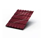 Металлочерепица Металл-Профиль Супермонтеррей 0,5 PURMAN® RAL 3005 Красное вино