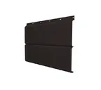 Софит ЭкоБрус с перфорацией 0,345 Grand Line 0,5 Velur RAL 9005 черный