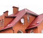 Металлочерепица Металл-Профиль Супермонтеррей 0,5 VikingMP® E RAL 3005 Красное вино