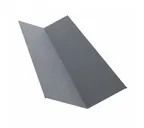 Планка ендовы верхней 145х145 0,5 Velur RAL 7016 антрацитово-серый