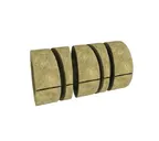 Вырезанные из цилиндров готовые изделия из базальтовой ваты Paroc Pro Bend 100 20х70