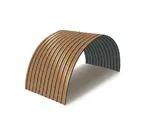 Профнастил Профлист-Металл CC10ПГ 1150 0.5 ECOSTEEL® RAL 7024 Лиственница