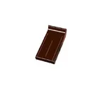 Клинкерный водоотлив Terca Dark brown shine глазурованный с блеском, 215*105*30 мм
