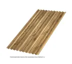 Профлист Металл Профиль C21 0.5 ECOSTEEL® текстурированный Золотой дуб B