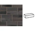 Кирпич клинкерный Muhr 15 Schwarz-bunt Edelglanz рустик, 240х55х71 мм