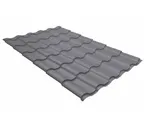 Металлочерепица Grand Line Kredo 0,45 Drap RAL 7004