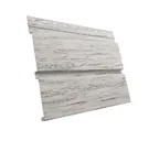 Металлический софит Квадро брус без перфорации 0,45 Print Elite Snow Wood