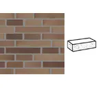 Кирпич клинкерный Muhr 34 EG Grau nuanciert Edelglanz рустик, 290х90х52 мм