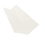 Планка ендовы верхней Grand Line фигурной 100x100 0,4 Полиэстер RAL 9003 сигнальный белый