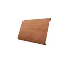 Металлический сайдинг Grand Line Фасадная панель 0.45 мм Print Elite с пленкой Honey Wood