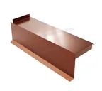 Планка сегментная торцевая левая 400 мм (PURMAN-20-Argillite-0.5)