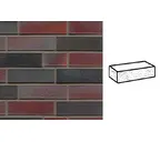 Кирпич клинкерный Muhr 25 Violettschwarz рустик, 240х115х71 мм