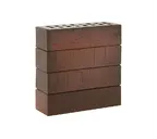 Кирпич клинкерный ЛСР Ричмонд красный флэш винтаж 250х85х65 мм