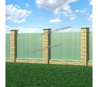Профлист Металл Профиль МП10 0.5 PURMAN® Tourmalin, Светло-зеленый металлик B