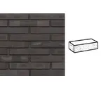 Кирпич клинкерный Muhr 05 KS Eisenschmelz Schwarzbraun Kohle Spezial рустик, 290х90х40 мм