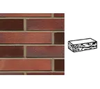 Кирпич клинкерный Muhr 04EG Rotbraun-bunt Edelglanz готик, 240х115х52 мм