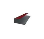 J-Профиль 12мм 0,5 Satin с пленкой RAL 3005 красное вино (3м)